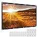 Micsoa Portable Projector Screen 120 Inch 16:9 HD Folding Indoor Outdoor Movie Screen Gaming Office Home Cinema Projector Screen White