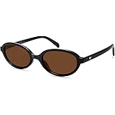 VANLINKER Retro Oval Polarized Sunglasses for Women Small Narrow 90s Trendy Y2k Shades VL9890