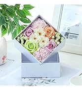 Amazon Weishy 母の日のプレゼント ソープフラワー 誕生日プレゼント 女性 造花 ホワイトデー お返し ギフト おしゃれグッズ 結婚祝い 妻 入学式 卒業祝い 女の子 プレゼント 枯れない花 還暦祝い 退職祝い 古希祝い 贈り物 敬老の日 成人式 ギフトボックス 小物