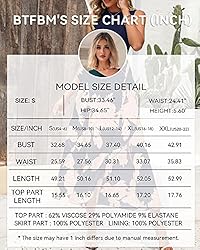 BTFBM Women Casual Sleeveless Summer Dresses 2023