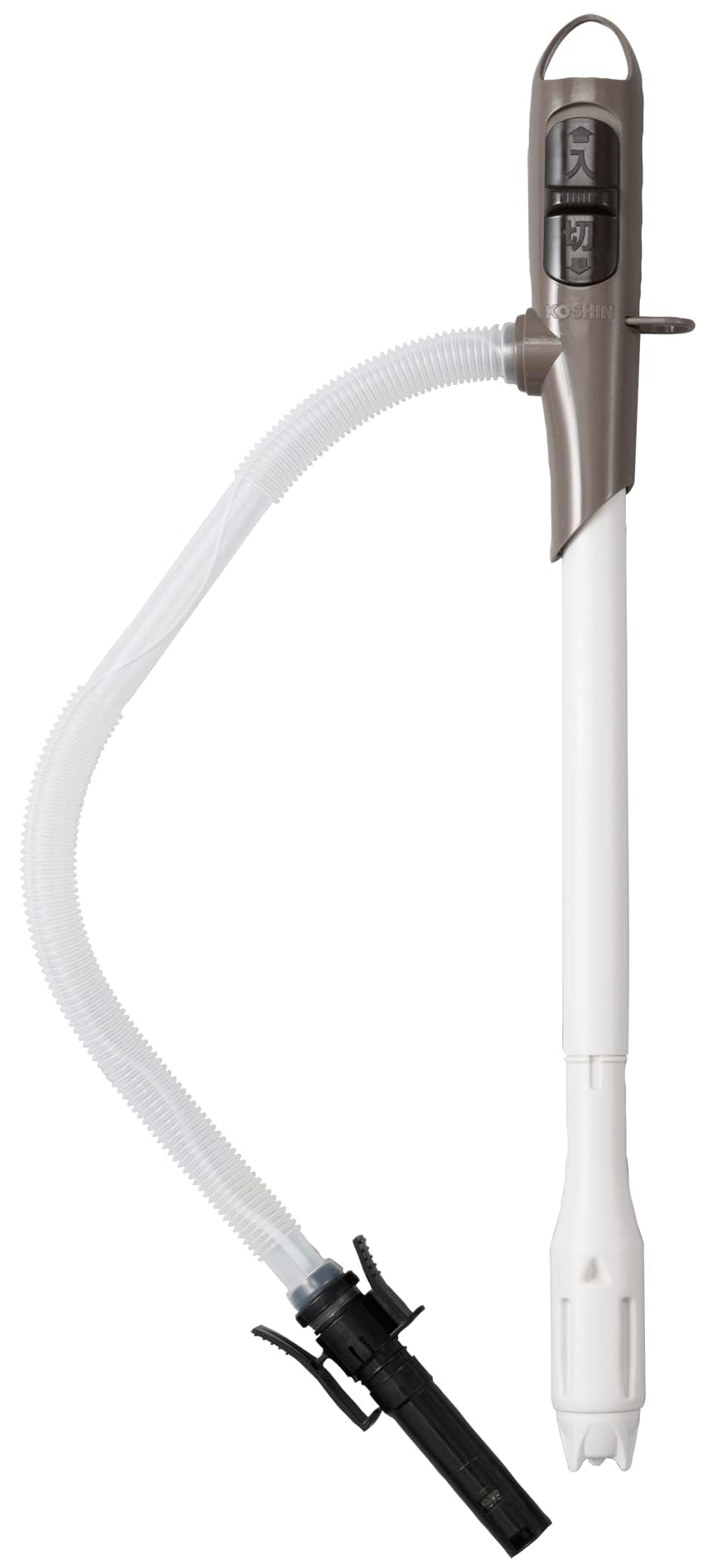 工進 乾電池式灯油ポンプEP-306 白/茶の商品画像