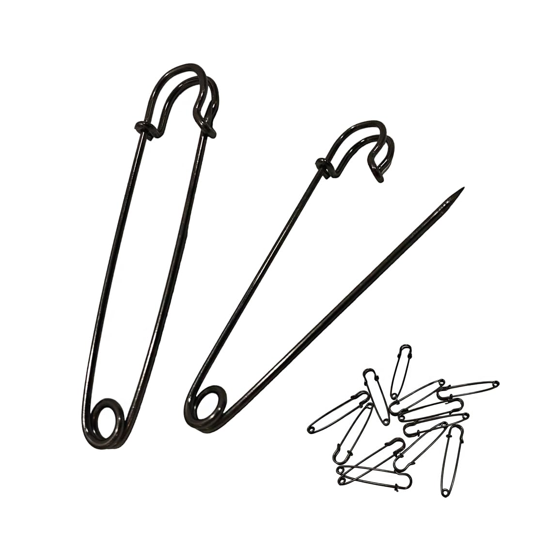 JYC CREATIVE Scottish Safety Pin, Coat or Scarf Safety Pin, Clothing Safety Pin, Kilt Safety Pin, Clothing Pin, Large Safety Pin,