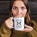 Funny Grumpy Cat Mug - I Don't Like Morning People. Or Mornings. Or People Coffee & Teacup - 11oz Ceramic Internet Meme Cup - Great Unique Gift Idea for Parents, Siblings, Friends, Him or Her