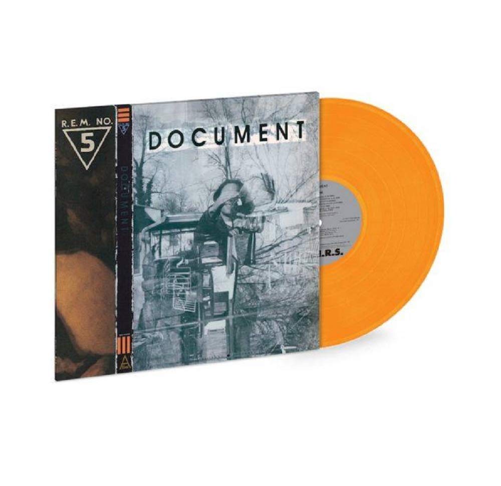 REM REM Document Exclusive Limited Edition 180gram Translucent Gold Vinyl LP Music