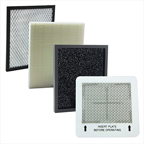 HJP Products Home and Office Ozone Air Purifier (5 features in 1) - Hepa Filter, UV Photo-Catalytic Filter, Ionizer, Activated Carbon and Optional Ozone Air Purifier