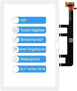 LADYSON 10.1" Huawei MediaPad M5 Lite 10 BAH2-L09 LTE Screen Replacement White view 3