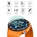Orzero (3 Pack) Tempered Glass Screen Protector Compatible for Huawei Watch 2 2018, Watch 2, Watch 2 Sport, Watch 2 Classic (Not Fit for 1st Version) 2.5D Arc Edges 9 Hardness