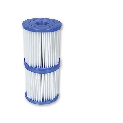 Bestway 58093 Filterkartuschen Gr.I, Durchmesser 8 cm, Höhe 9 cm 2-er Set