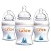 Munchkin Latch BPA-Free Bottle, 4 Ounce, 3 Count primary