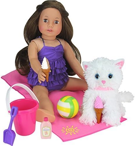 american girl beach set