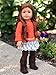 Hello Sunshine - 3 Piece Outfit - Tunic, Leggings and Boots. Clothes Fits 18 Inch Doll (Doll Not Included)