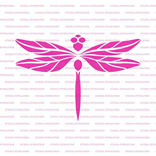 Dragonfly Stencil Template - Reusable Stencil with Multiple Sizes Available