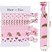 SIQUK 60 Pieces Unicorn Hair Ties Colorful Hair Elastics Ponytail Holder Hair Bands for Girls