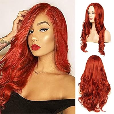 red wig orange