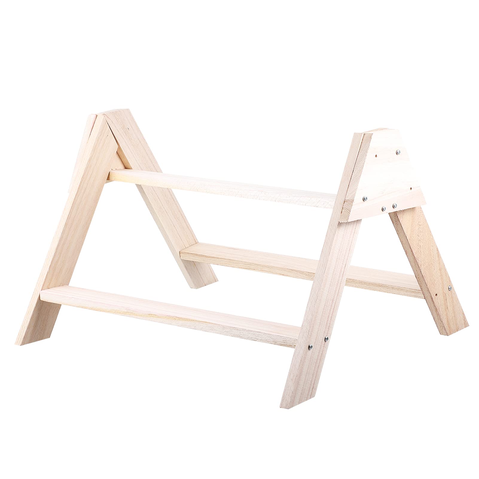 POPETPOP Chicken Roosting Perch Bird Stand Chicken Rocking Roosting Bar Toy Wood Stand Hens Swing for Large Bird Parrot Hens Macaw