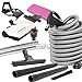 Ultra Clean Beam Compatible Central Vacuum Electric Powerhead Sweep N Groom Rugmaster 30' Hose Kit