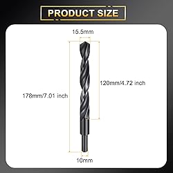 HARFINGTON 15.5mm Drill Bit 10mm Reduced Shank