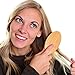 Best Boar Bristle Hair Brush Set for Women and Men - Wood Comb and Hemp Travel Bag - Perfect Brushes for Medium to Thick Hair