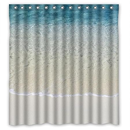 Coastal Beach Fabric Shower Curtain By Better Homes Gardens