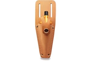 LO INK SPECIALTIES 16 oz. Brass Plumb Bob Combo with Leather Sheath (15-016S)