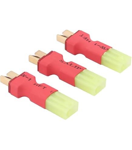 Small Tamiya To Large For Airsoft Only,2Pairs Vgoohobby 3.93 Adapter Compatible With Mini Tamiya Style Connector To T Plug Male Female 16AWG Silicone Cable Wire Adapter For Airsoft Battery Pack Only Airsoft