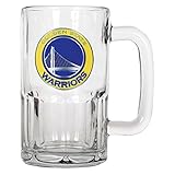 NBA Golden State Warriors 20-Ounce Root Beer Style Mug - Primary Logo