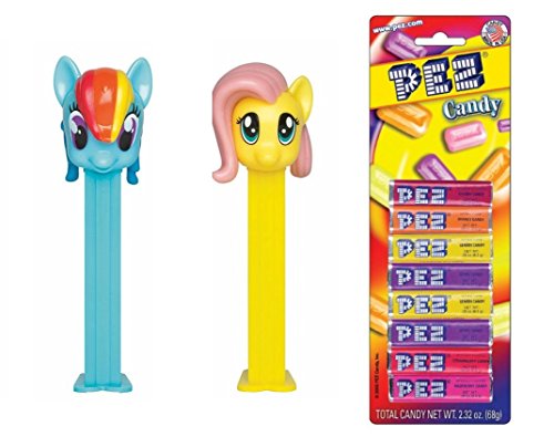 Pez my little pony dispenser and pez candy refill bundl…