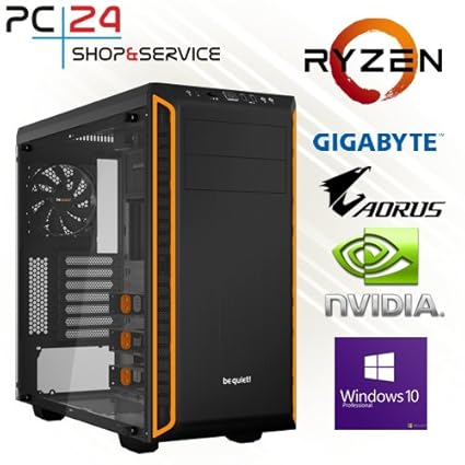 PC24 GAMER PC | AMD Ryzen 7 2700X @8x4,00GHz | 500GB M.2 970 EVO SSD | nVidia GF GTX 1080Ti mit 11GB RAM | 16GB DDR4 PC2666 R