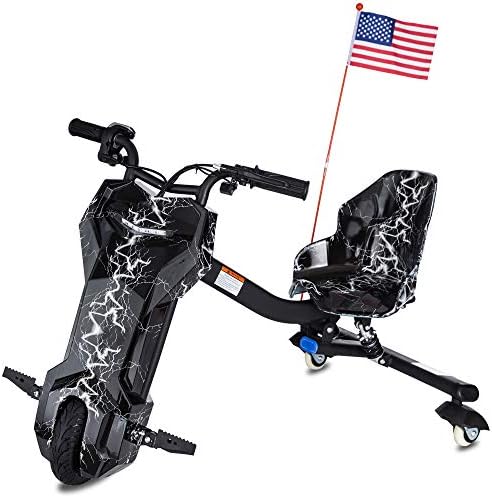 BLITZART APEX Electric Drifting Trike Ride On Car Powered Tricycle Scooter with Suspension for Kids