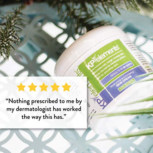 KP Elements Exfoliating Skin Cream (4 fl oz), Natural Keratosis Pilaris