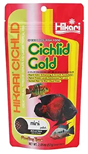 Hikari USA Inc Cichlid Gold 2OZ Mini Pellet, 57 g