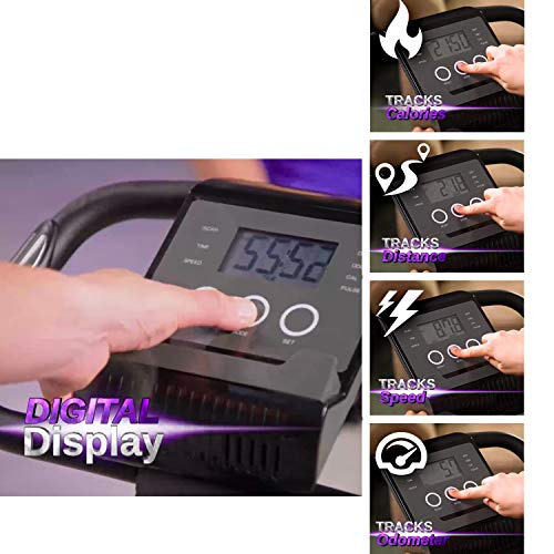 Original As Seen On TV Slim Cycle Stationary Bike - Folding Indoor