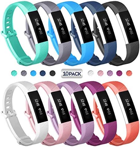 JOMOQ Replacement Bands Compatible for Ace (Only for Kids), Soft Silicone Sport Wrist Strap Waterproof Replacement with Secure Metal Buckle for Ace/Alta HR Activity Tracker Boy Girl (5.0"-7.0")
