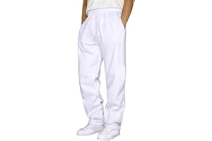 Men's Baggy Sweatpants Wide Leg Open Bottom Joggers Elastic Waist Straight Leg Lounge Pants Loose Fit Athletic Trousers 2026