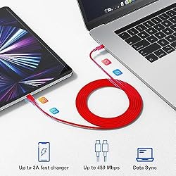 USB C Charger for iPhone 15, 6FT iPhone 15 Pro Max