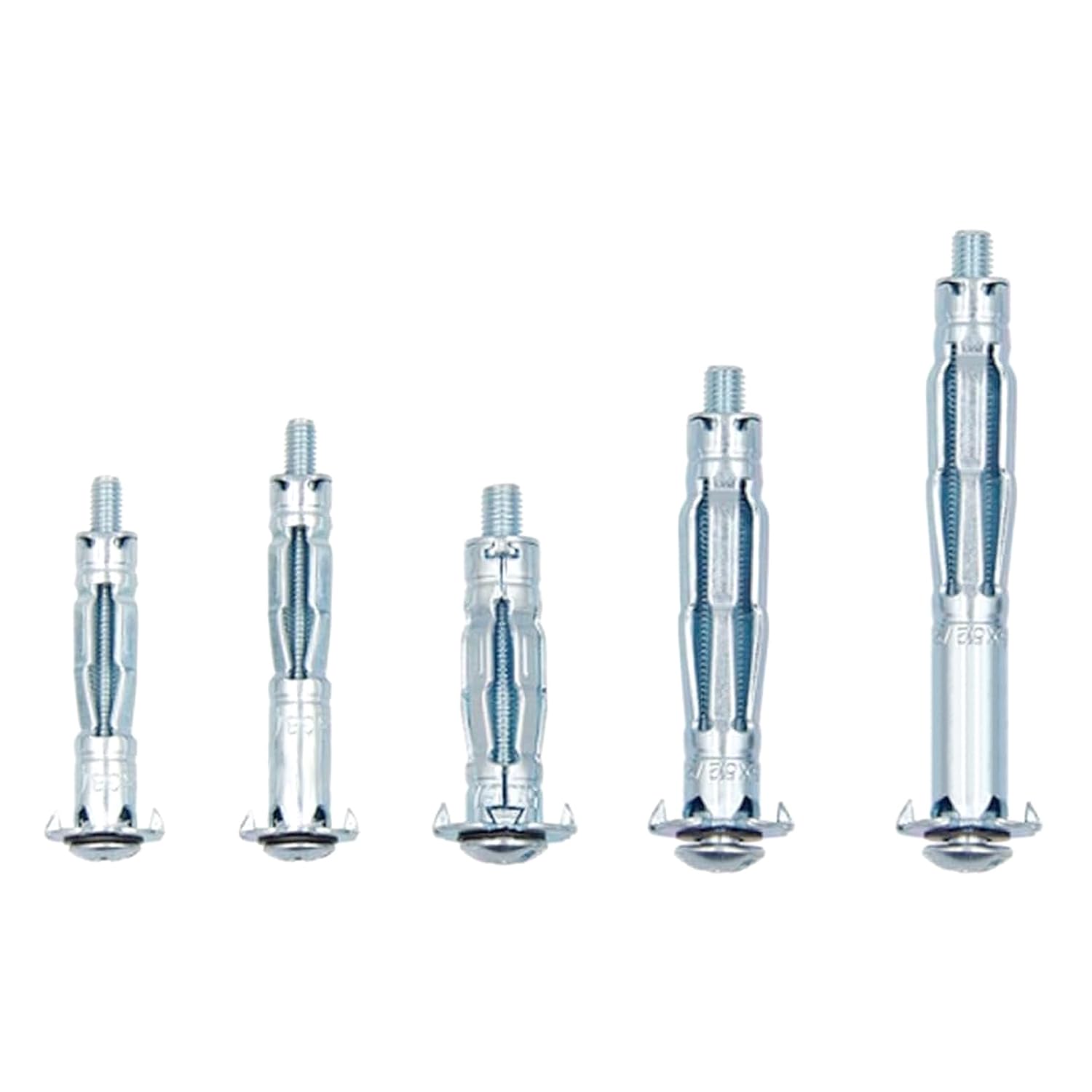 Lemiyoo 36 Sets Hollow Wall Fixings Anchor,Plasterboard Fixings Heavy Duty Screws Assorted,Cavity Rawl Plugs for Plasterboard,Drywall, Brick,Wood Doors,Thin Metal,Concrete,Masonry