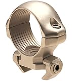 Millett Steel Angle-Loc Windage Adjustable Ring (1-Inch - Low, Nickel)