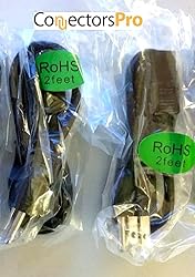 PC Accessories- Connectors Pro 5-PK 2' Universal