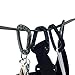 DB.WOR Carabineer Tactical 6 Piece Enforcement Polymer Light Weight D-Ring Hanging Hook -6 Pack