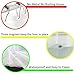 Youngever 3 Pack Clear Shower Curtain Liner 72” x 72”, Mildew Resistant, Antibacterial, Non Toxic, Eco-Friendly, No Chemical Odor, Rust Proof Grommet, 3G PEVA, with magnets