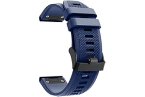 REYDA Silicone Band Compatible with Garmin Forerunner 965/955/945/935, 22mm Quick Fit Watch Band Silicone Bracelet Wristband Replacement Band for Garmin Quatix 7 Pro/7/6/5/Approach S70 47mm/S62/S60