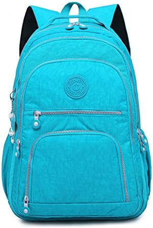 Nylon Casual Backpack For Women Travel Daypack School Bag For Girls