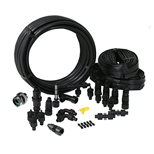 Drip Tape Irrigation Kit for Row Crops & Gardens Deluxe Size