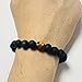 PAWALT Triple Protection Bracelet - Hematite - Tiger Eye - Black Obsidian - Nature Stone Couple Bracelet for Men/Women, Bring Luck Health