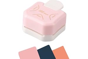sharme 3 Way Corner Rounder Punch, 4mm, 7mm, 10mm 3 in 1 Corner Rounder for Paper Crafts, Cardstock, Laminate, Photocards, Bu