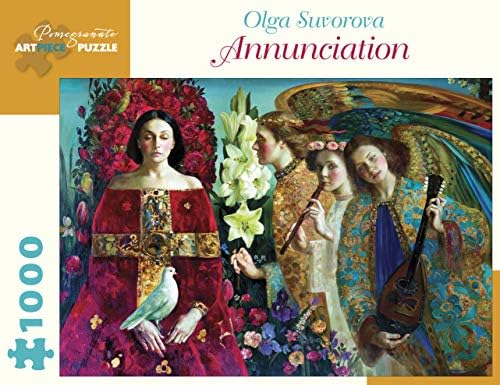 Olga Suvorova Annunciation 1000-Piece Jigsaw Puzzle