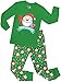 Boys And Girls Christmas Pajamas Children Santa Claus PJs Gift Set Kids Sleepwear