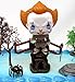 IT Pennywise the Clown Birthday Cake Topper Set Featuring Pennywise and Decorative Themed Accessories