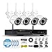 Security Camera System Wireless, Jennov 4 Channel Wireless WiFi Security Camera System Home Video Surveillance with 1080P NVR 4PCS 960P Outdoor CCTV IP Network Cameras Motion Detection Remote Cont…