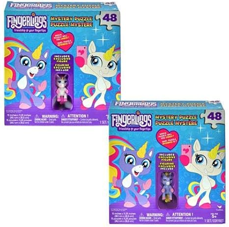 fingerlings unicorn surprise puzzle with figure